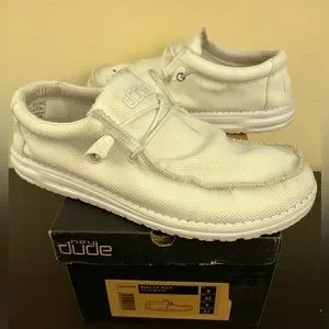 Men’s size 9 Arctic white Hey Dudes Hey Dude | Shoes | Mens Size 9 Arctic White Hey Dudes | Poshmark main image 2